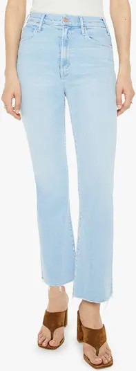 The Hustler Frayed Ankle Jeans | Nordstrom