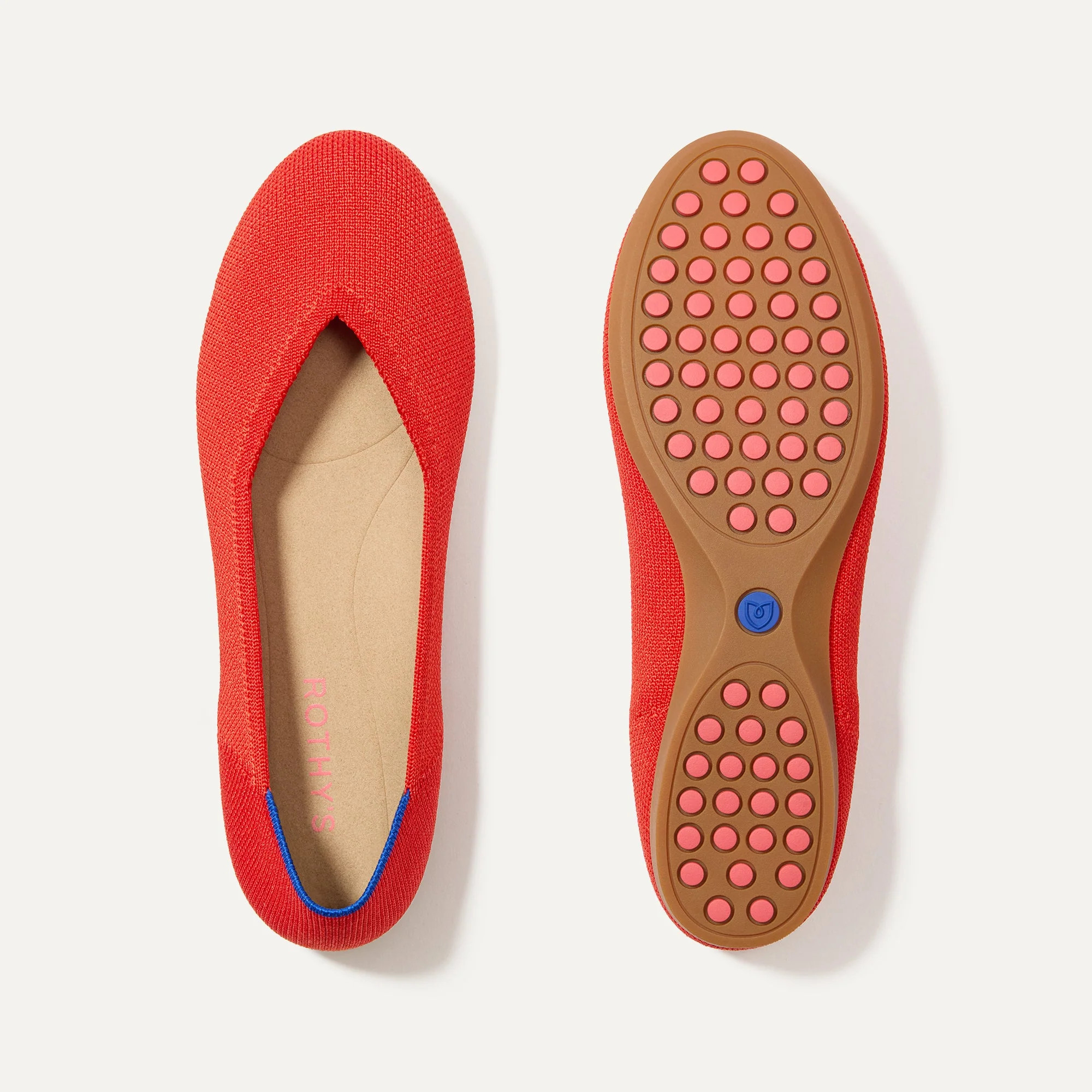 The Daily Flat in Showstopper Red | Women's Flats | Rothy's | Rothy's