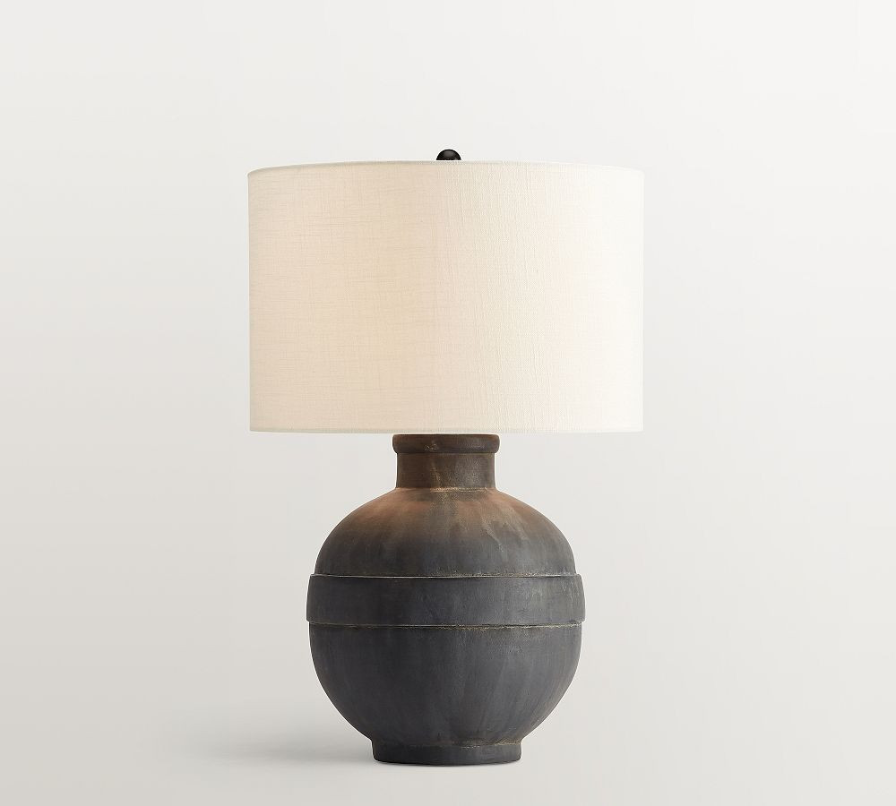 Faris Ceramic Table Lamp (16"-21") | Pottery Barn (US)
