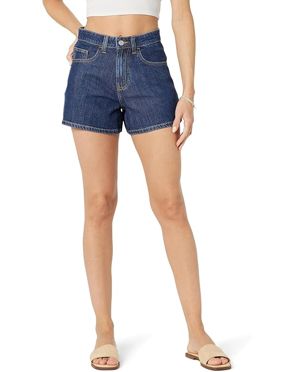 The Drop Women's Rowan Flared Denim Short | Amazon (US)