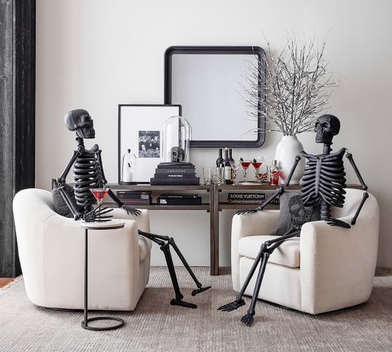 Mr. Bones Skeleton - Black | Pottery Barn (US)