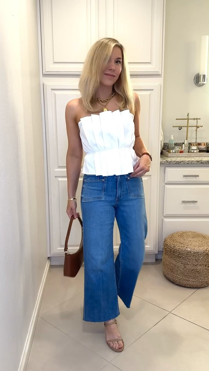 How cute is this Amazon top! 
Paige jeans

#LTKdayinmylife #LTKootd #LTKSeasonal