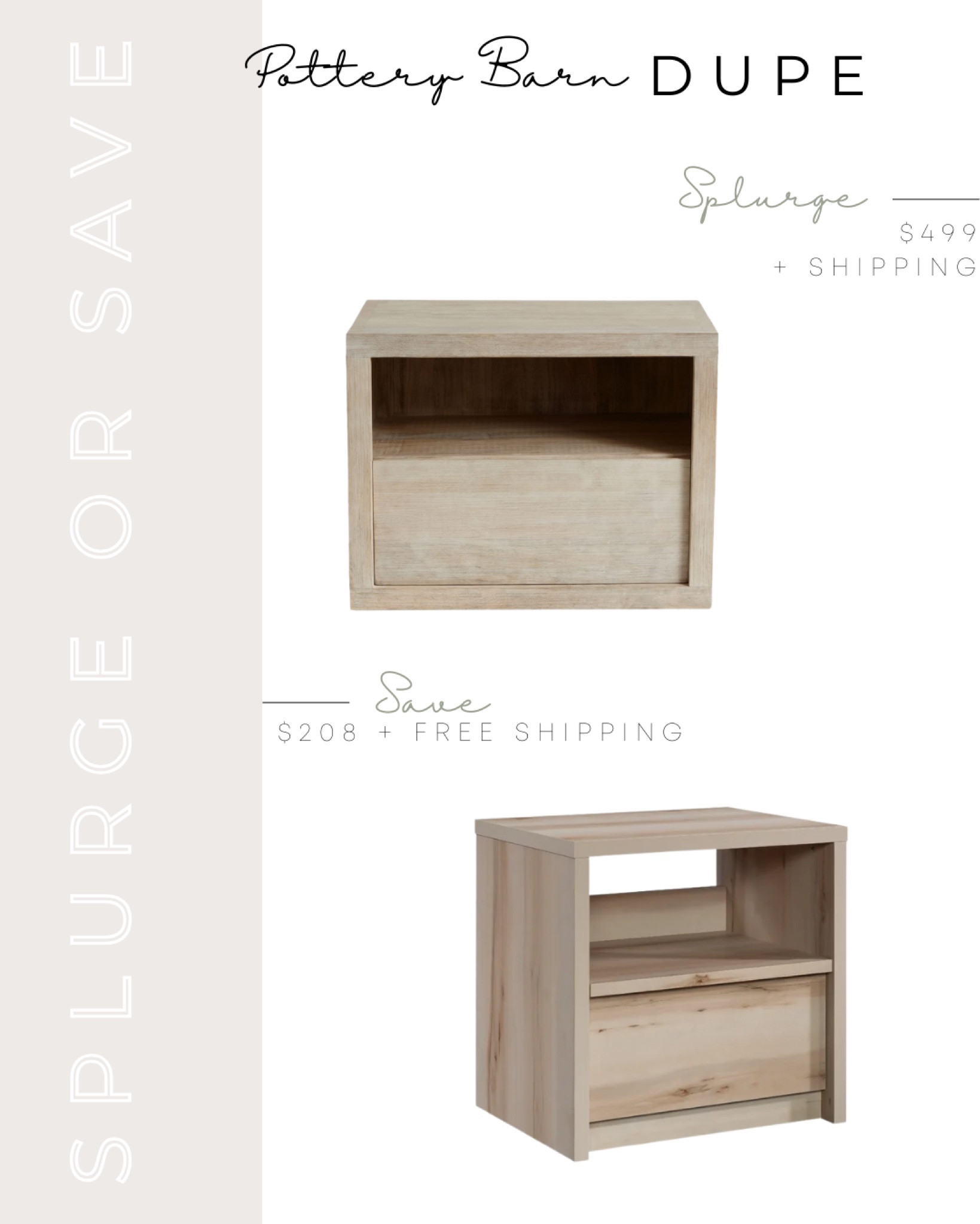 Pottery Barn Cayman nightstand dupe, Pottery Barn dupe!, Cayman 27” nightstand, nightstand with drawer, coastal nightstand, contemporary nightstand, coastal home, contemporary home. Wayfair finds, Splurge or save, pottery barn lookalike, pottery barn inspired, pottery barn cayman collection, pottery barn cayman bedroom collection, pottery barn nightstand dupe, pottery barn bedroom lookalike, pottery barn look for less, pottery barn look alike furniture, pottery barn look alike, pottery barn look alike bedroom furniture, pottery barn inspired  bedroom, pottery barn inspired furniture, pottery barn inspired home, cayman nightstand pottery barn, cayman nightstand diy, cayman nightstand aesthetic 

#LTKsalealert #LTKhome