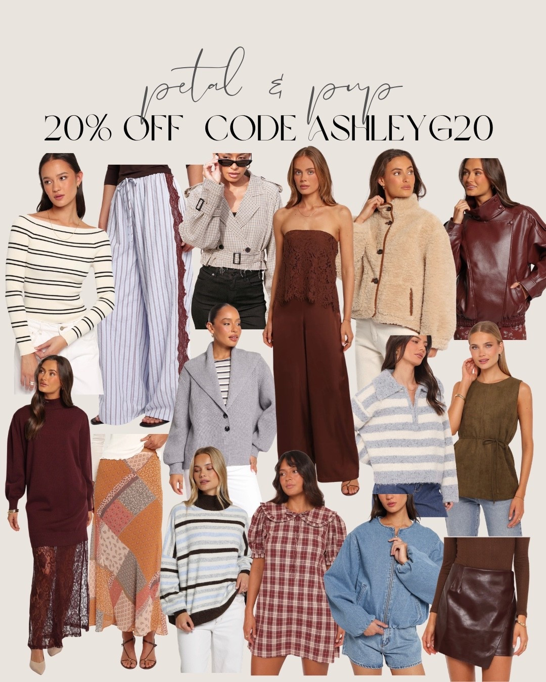 Petal & Pup new finds 20% off code ASHLEYG20

#LTKSeasonal #LTKSaleAlert #LTKootd