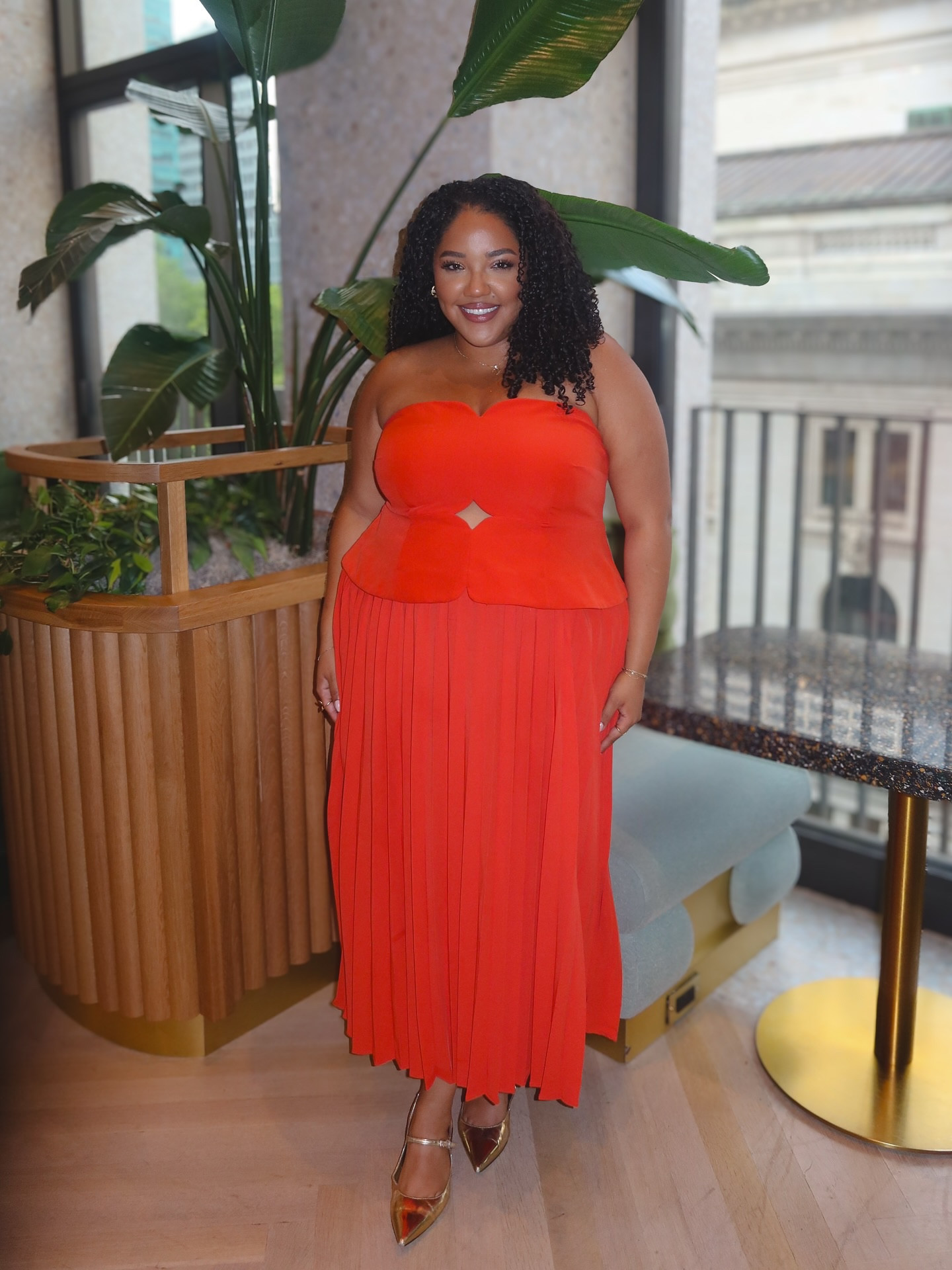 Midi Orange Pleated Dress | Plus Size | Summer | Spring | Curvy

#LTKMidsize #LTKPlusSize #LTKStyleTip