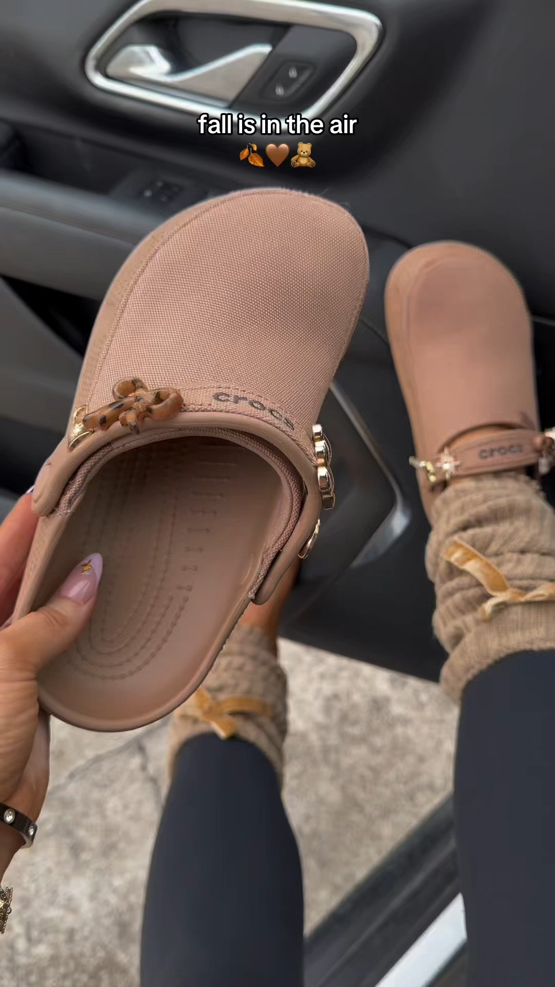 Crocs crafted clogs are a must have for fall but they always go quick 🤎🍂 #crocs #crocscraftedclogs #crocsclogs #crocscrafted #ad 

 #LTKootd #LTKWorkwear #LTKTravel