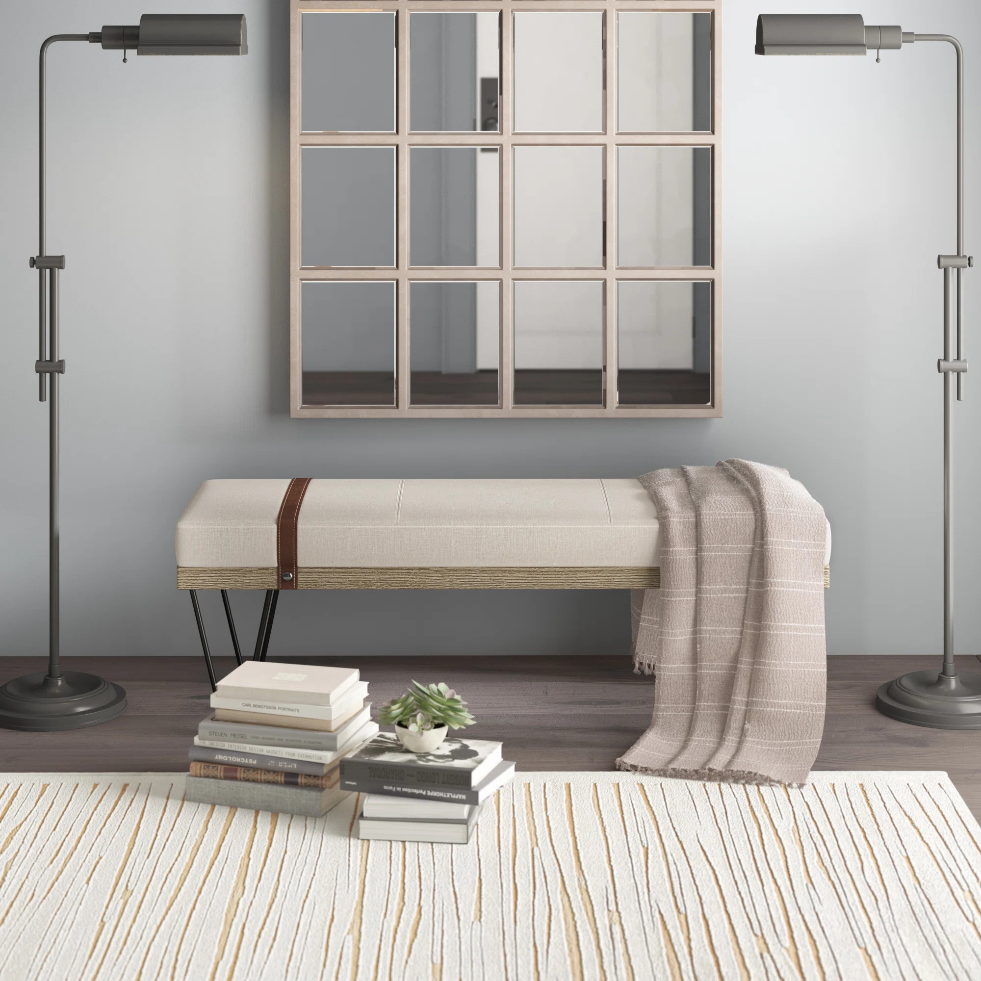 Trent Austin Design® Nicolette Upholstered Bench & Reviews | Wayfair | Wayfair North America