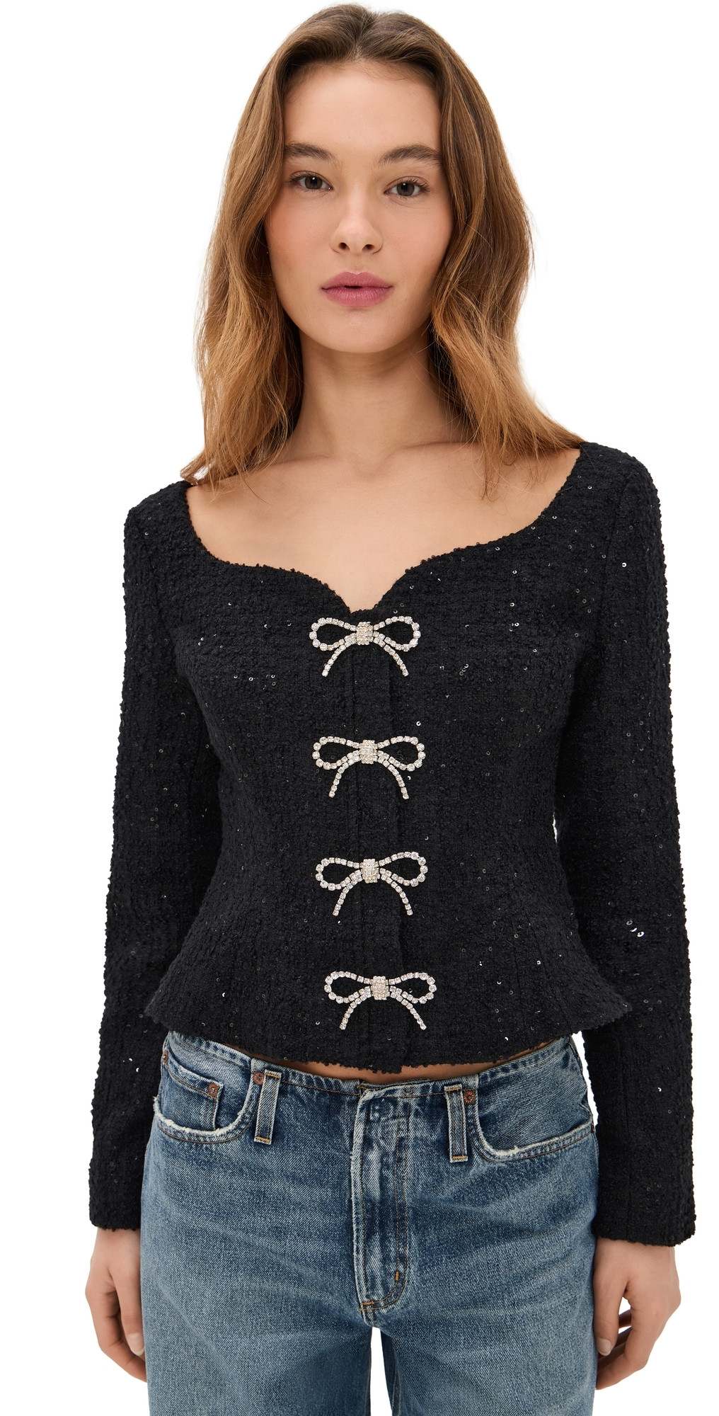 Hill House Home The Bec Jacket Black XS | Shopbop