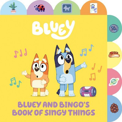 Bluey and Bingo's Book of Singy Things - by  Penguin Young Readers Licenses (Board Book) | Target