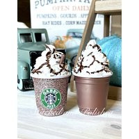 2022 Champagne Rose Gold Personalized Starbucks Ornaments | Etsy (US)