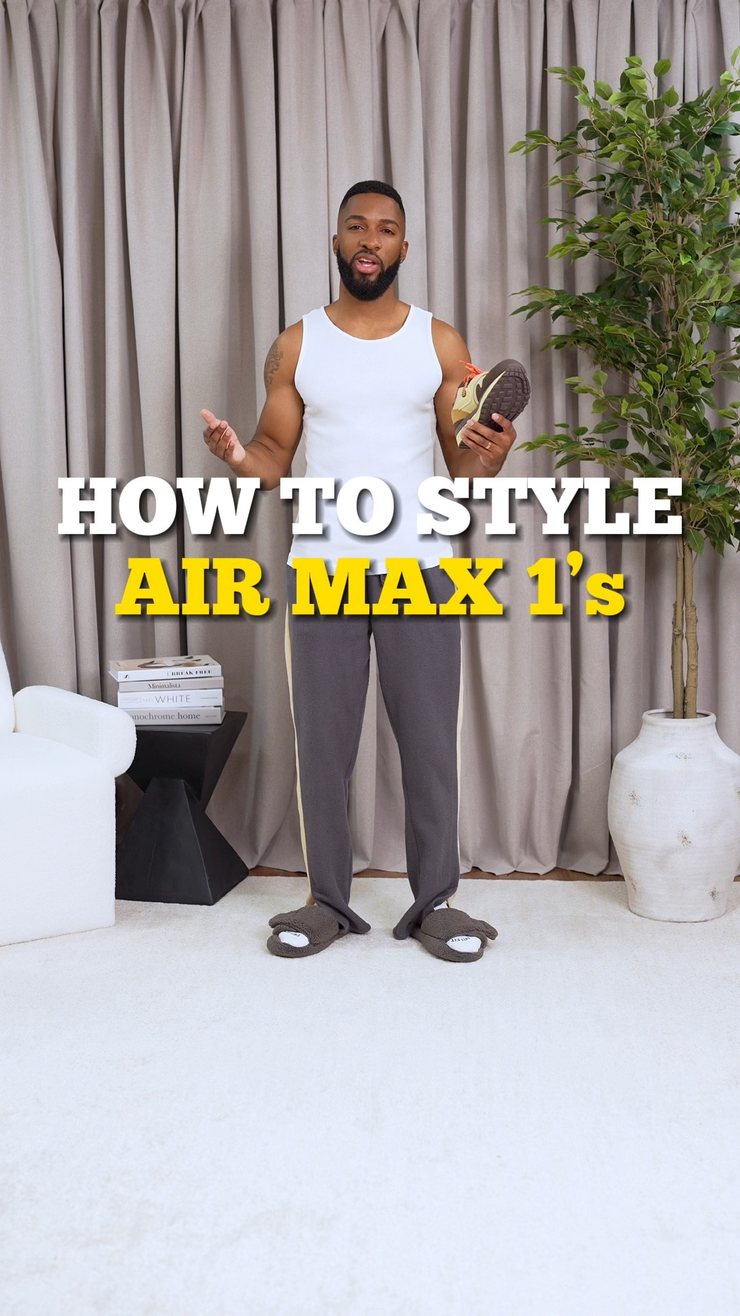 Here are 3 ways to style a pair of Nike air max 1 sneakers for men 

#LTKmens #LTKshoecrush #LTKstyletip