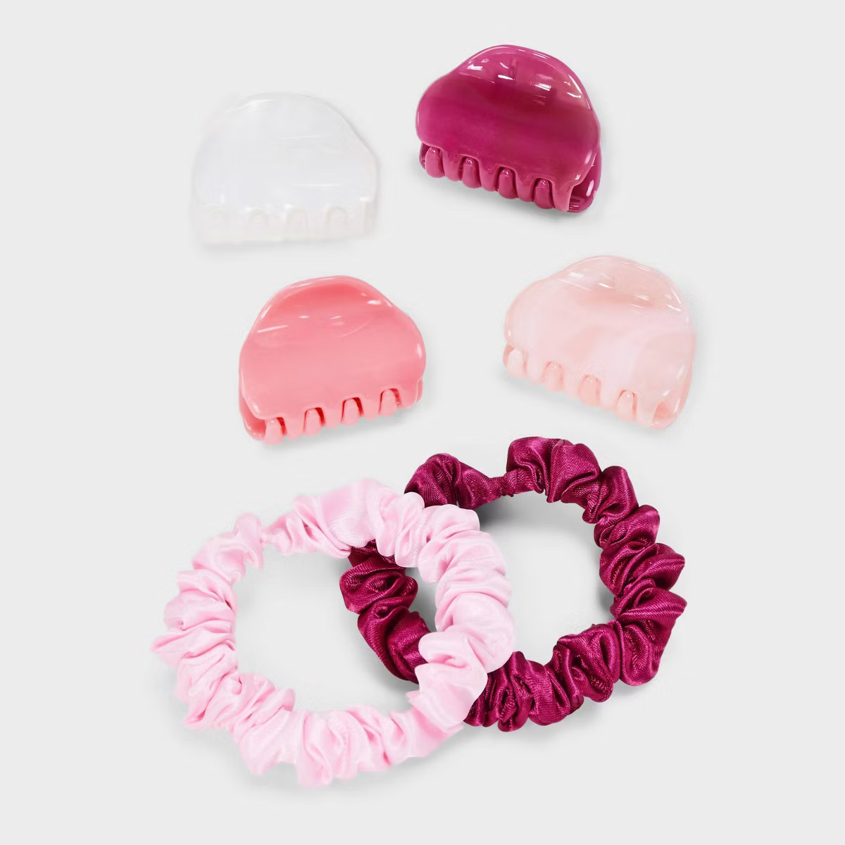 Hair Ties and Claw Hair Clip Set 6pc - A New Day™ | Target