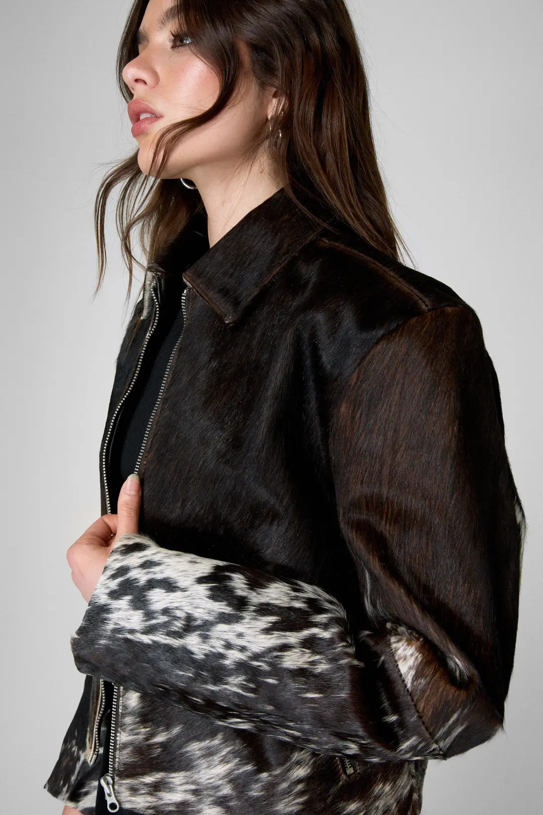 Limited Cow Hide Leather Jacket | Nasty Gal US