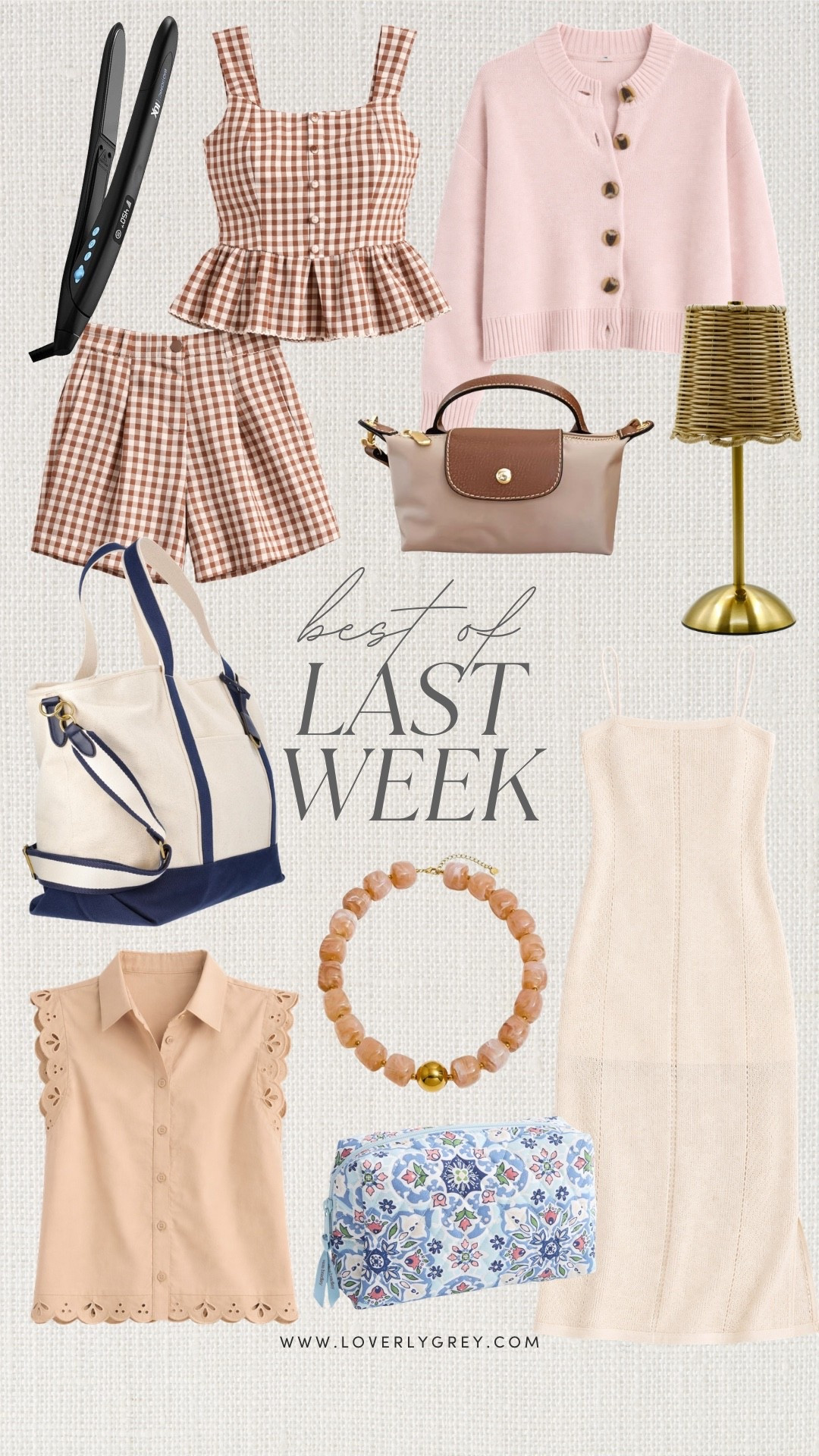 Sharing the top sellers from last week! So many good affordable finds! 😍

Loverly Grey, Walmart, Target, necklace, tote bag, spring outfit 

#LTKSeasonal