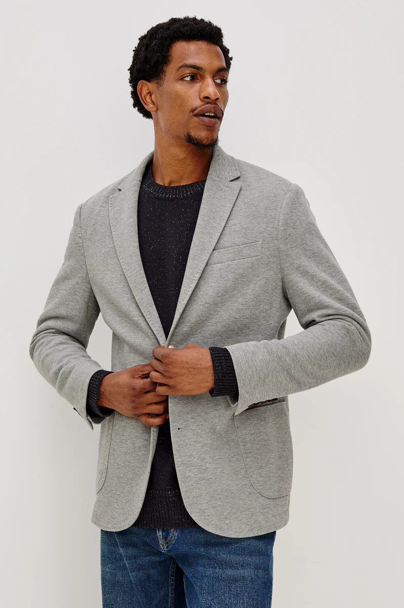 LORENZ BLAZER - HEATHER GREY | Rails