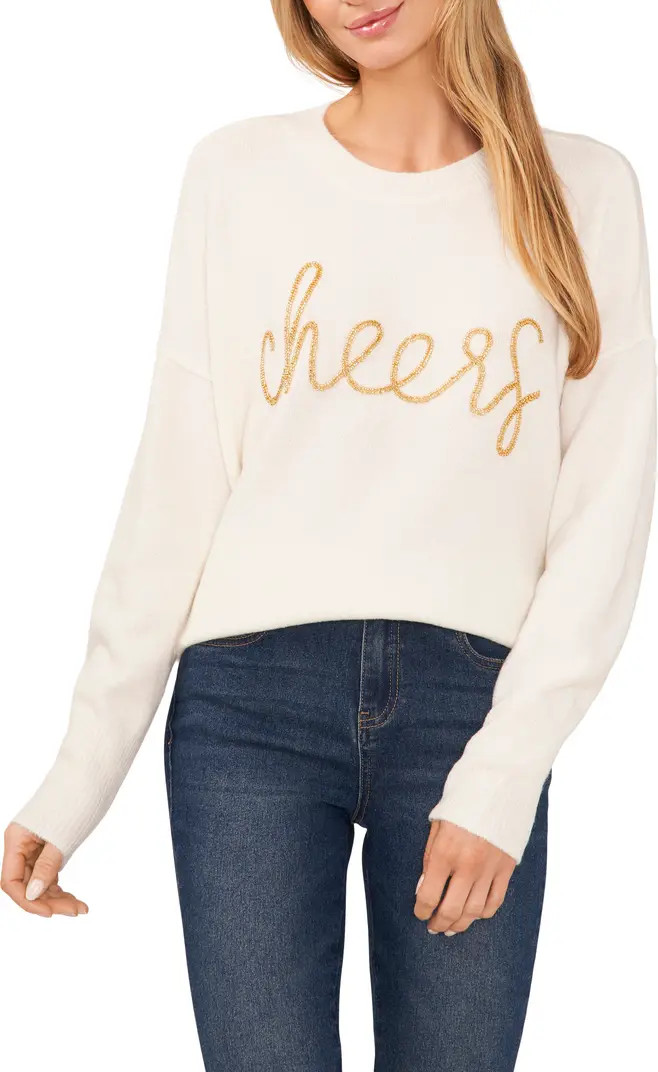 Cheers Beaded Sweater | Nordstrom