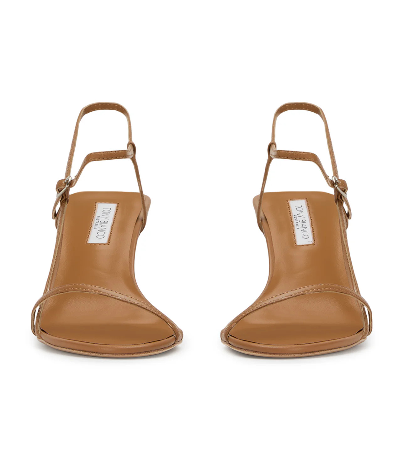 Caprice Tan Nappa Heels | Tony Bianco US