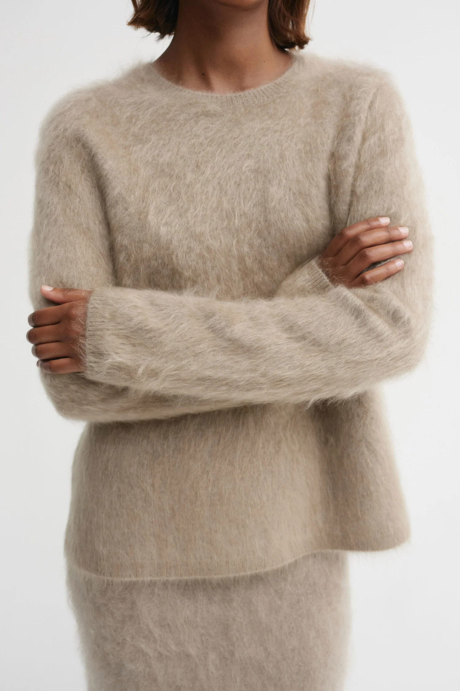 Floy Cashmere Sweater, nougat | Almada Label