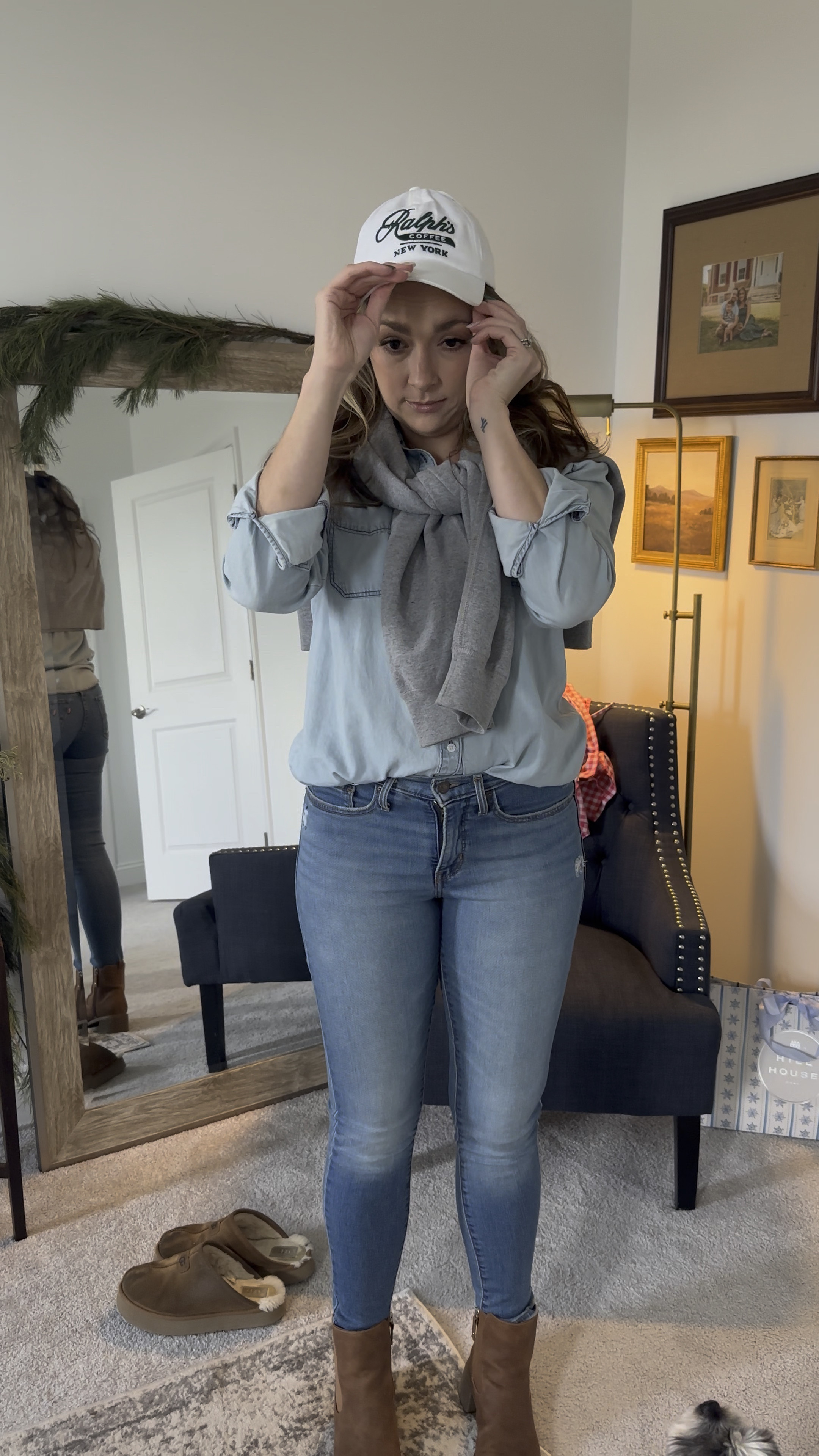 Just a suburbs mom taking her boy to a Dino Expo. 😉

This hat has unlocked a new need for baseball caps in my wardrobe.  🧢 Never thought I’d say that! 

#nancymeyers #grwmreel #cottageaesthetic #ralphlauren #ralphlaurenaesthetic #whatiwore #styledbyme 

#LTKWatchNow #LTKStyleTip