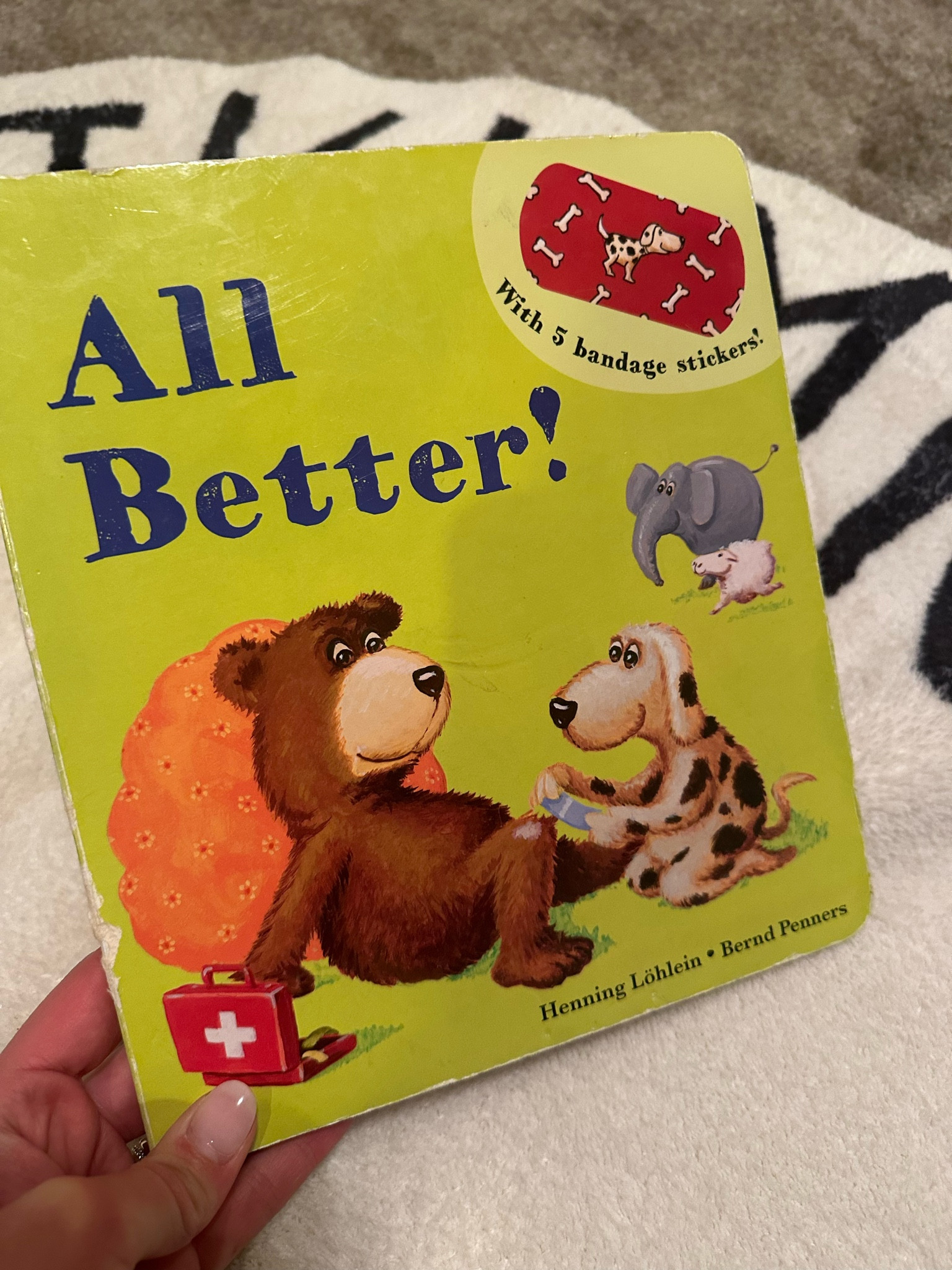 Bandaid toddler book