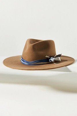 Wyeth Amelia Feather Trim Rancher | Anthropologie (US)
