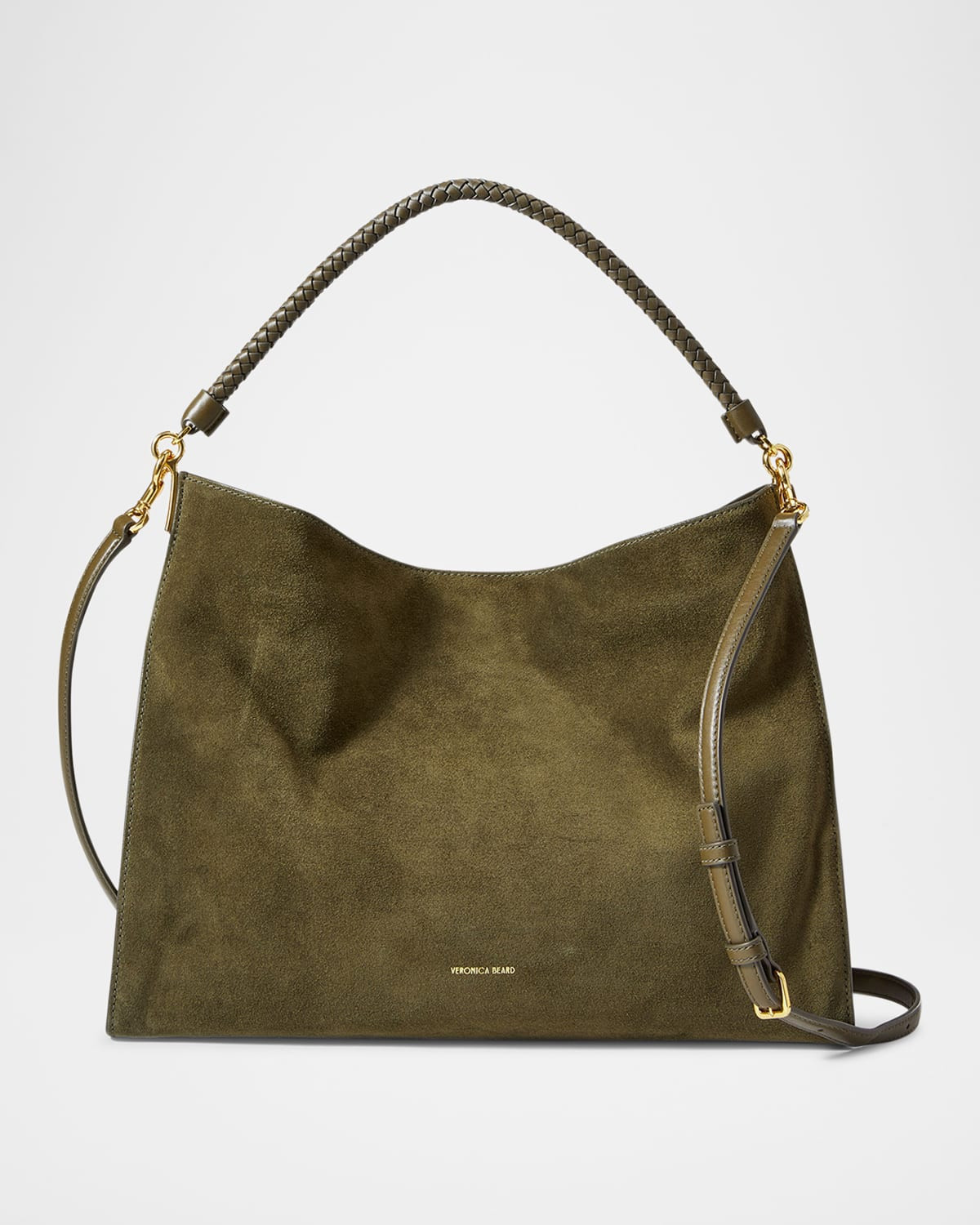 Vida Slouchy Suede Shoulder Bag | Neiman Marcus