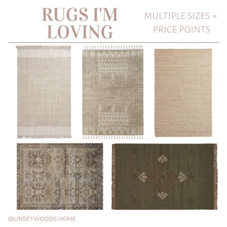 These versatile rugs can be incorporated into any room! 

Neutral rug, jute rug, entryway, dining room, bedroom, boho rug, olive green rug, Layla rug, olive charcoal rug, Loloi rug, tan rug, beige rug

#LTKunder50 #LTKunder100 #LTKhome