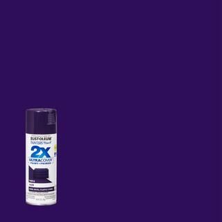 Rust-Oleum Painter's Touch 2X 12 oz. Gloss Purple General Purpose Spray Paint 334042 | The Home Depot