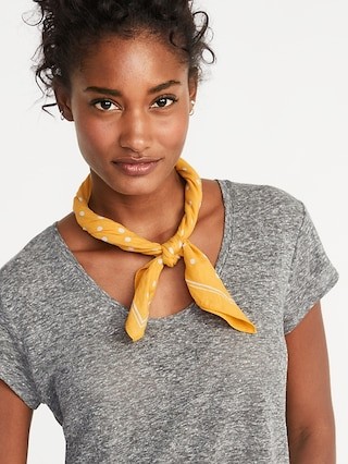 Printed Neckerchief for Women | Old Navy US