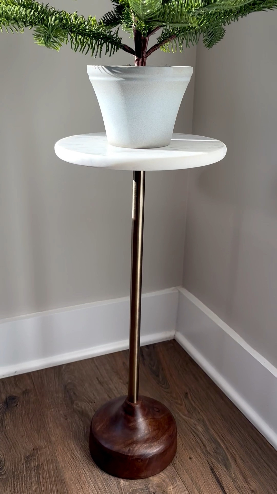 Winter trees and tables 

#LTKHome #LTKU #LTKSeasonal