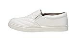 CUSHIONAIRE Women's Reena Comfort Quilted Sneaker, White, 7.5 | Amazon (US)