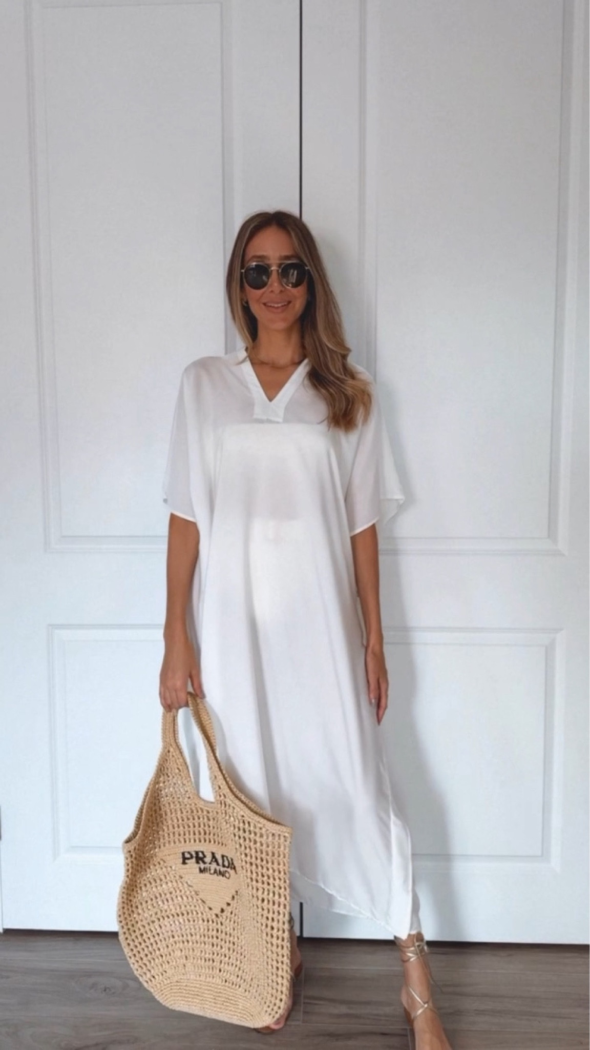 Amazon cover up that is chic and affordable
It is so beautiful, feminine and flowy
It also available in many colors and it is so comfortable 
It fits true to size, I am wearing small

Camila Coelho x Revolve two-piece swimsuit


#LTKStyleTip #LTKSeasonal #LTKOver40