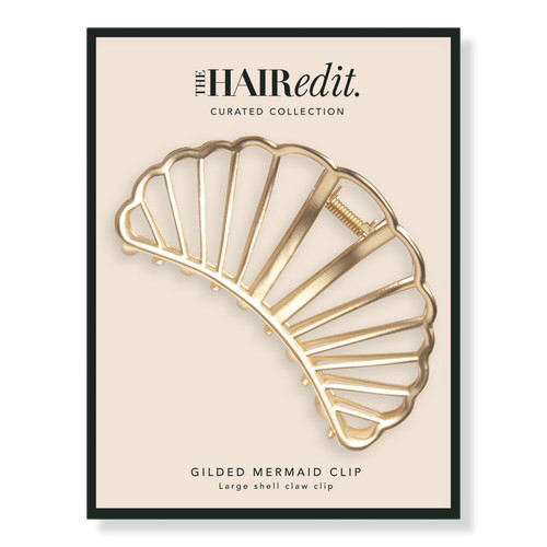 Gold Gilded Mermaid Shell Claw Clip | Ulta