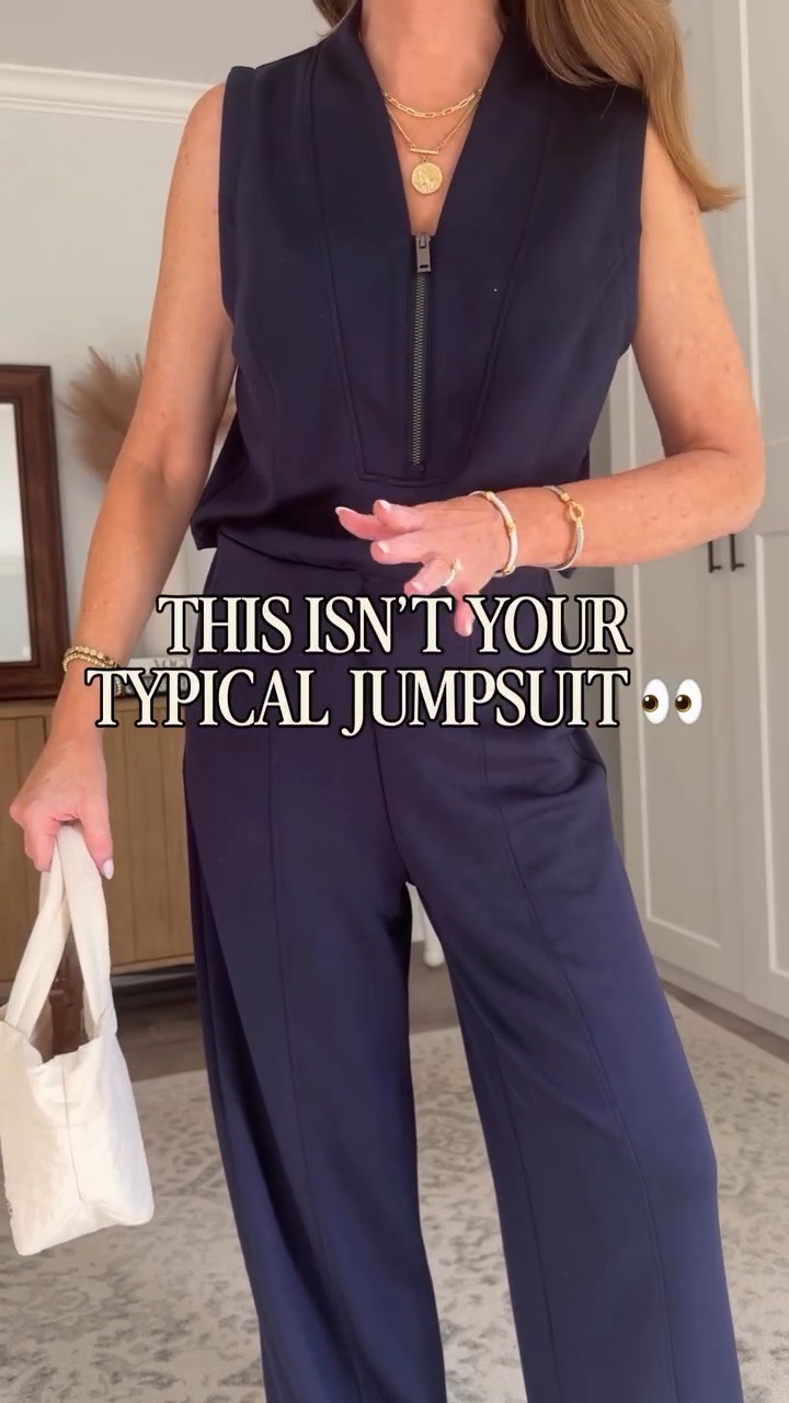 Okayyyy THIS is why I haven’t given up on jumpsuits. 👀

It has that effortless, expensive-looking vibe without feeling like you tried too hard. The flattering fit, wide-leg silhouette and elevated details make it one of those throw-on-and-go pieces that does ALL the work for you. 🙌

Perfect for date night, girls’ night, dinner, vacation or anytime you want to look put together with basically zero effort.

Save this one for the next time you have “nothing to wear.” 🖤

#AmazonFashion #AmazonFinds #JumpsuitStyle #AffordableFashion #AmazonOutfits

#LTKmomlife #LTKActive #LTKOver40