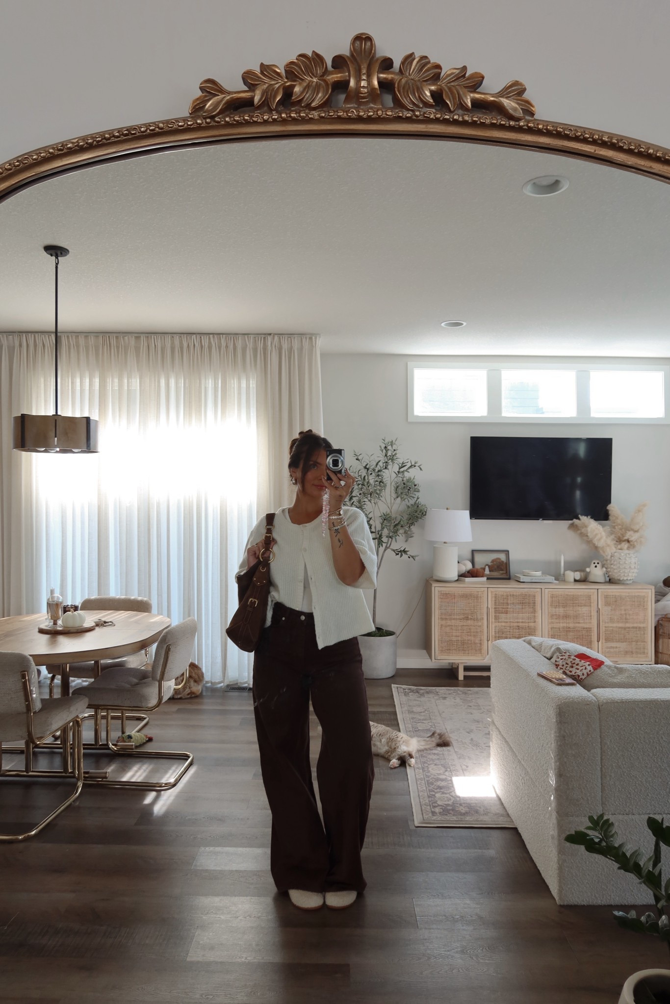 Fall outfit 
Zara brown denim
Prada vintage suede bag
Rothy’s comfy clogs 

#LTKStyleTip #LTKMidsize #LTKShoeCrush