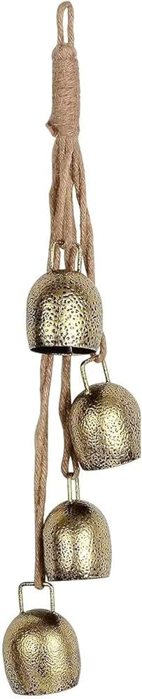 4-Bell Christmas Bell for Relaxing Tranquil Chimes,Rustic Iron Bells, Christmas Decor,Christmas H... | Amazon (US)