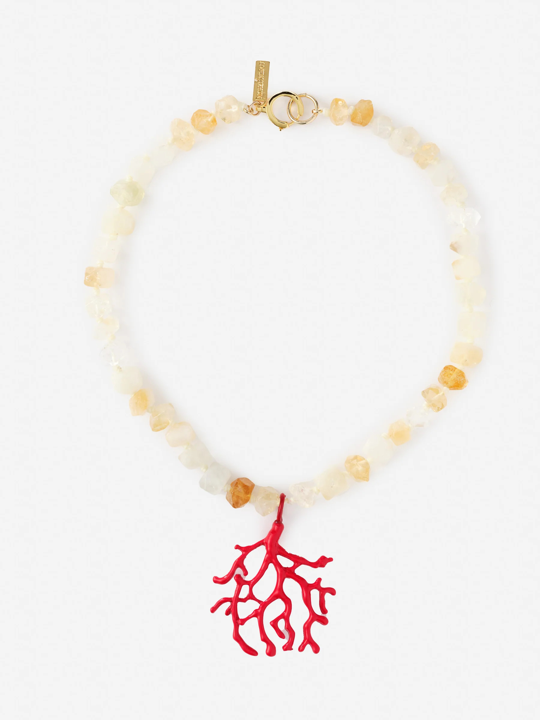Red/Multi Solid Coral Necklace | Women's Jewelry | J.McLaughlin | J.McLaughlin