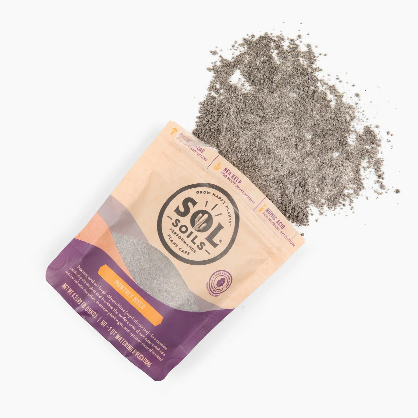 Sol Biotics - Monthly Myco - Mycorrhizal Fungi Inoculant | Sol Soils