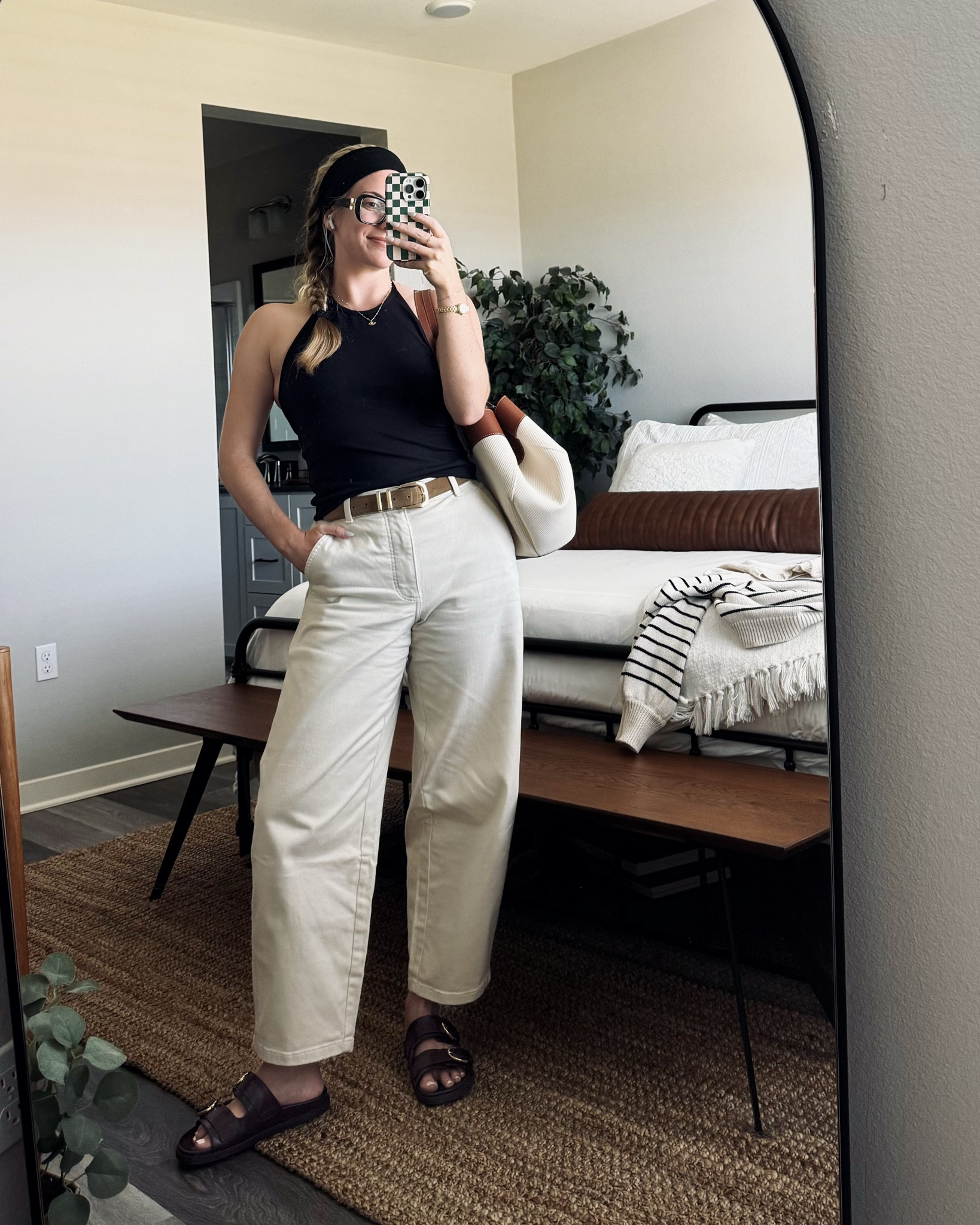 Casual friday! Im fully on the black halter train, and I these barrel jeans have been on repeat 😉🫶🏻

#LTKSeasonal #LTKFindsUnder50 #LTKStyleTip