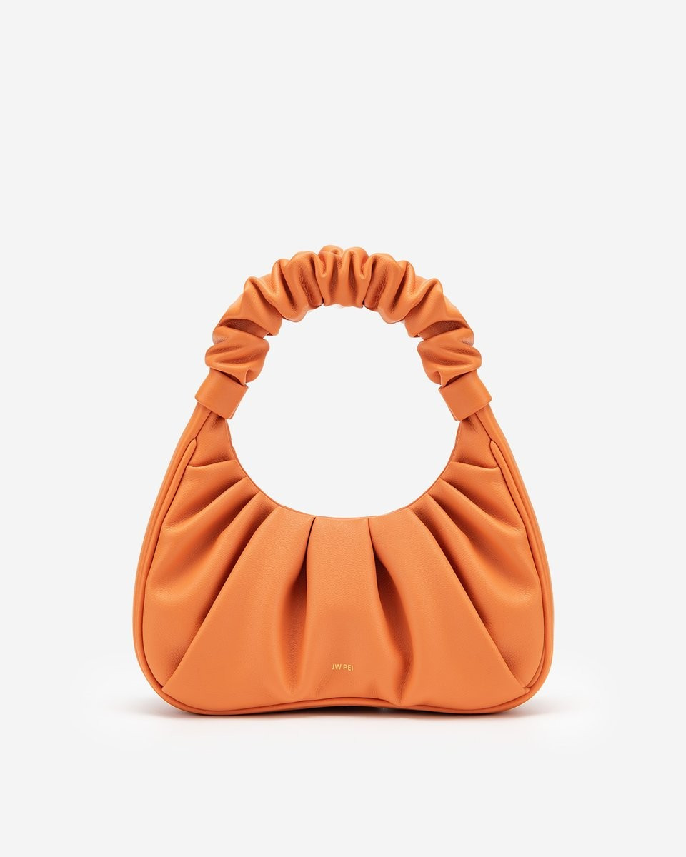 JW PEI Women's Gabbi Ruched Hobo Handbag - Orange | JW PEI US