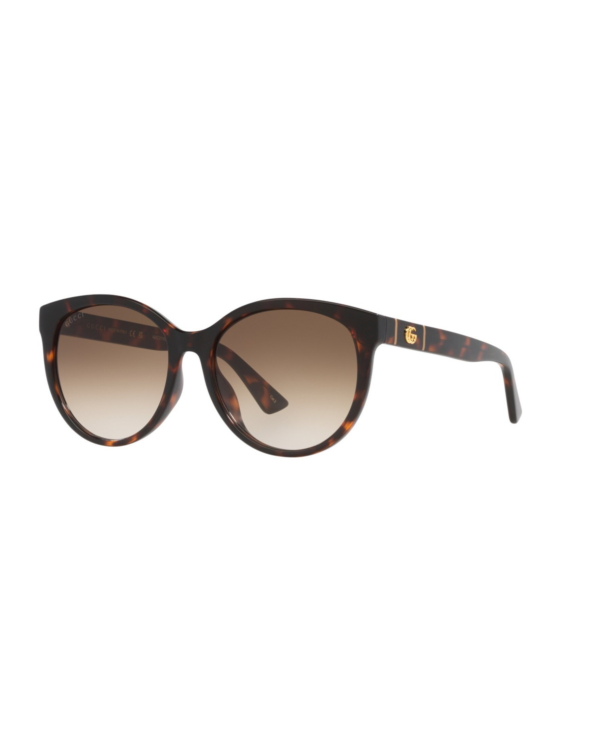Gucci Women's Cat Eye Sunglasses, GG0636SK GC002257 - Tortoise | Macy's