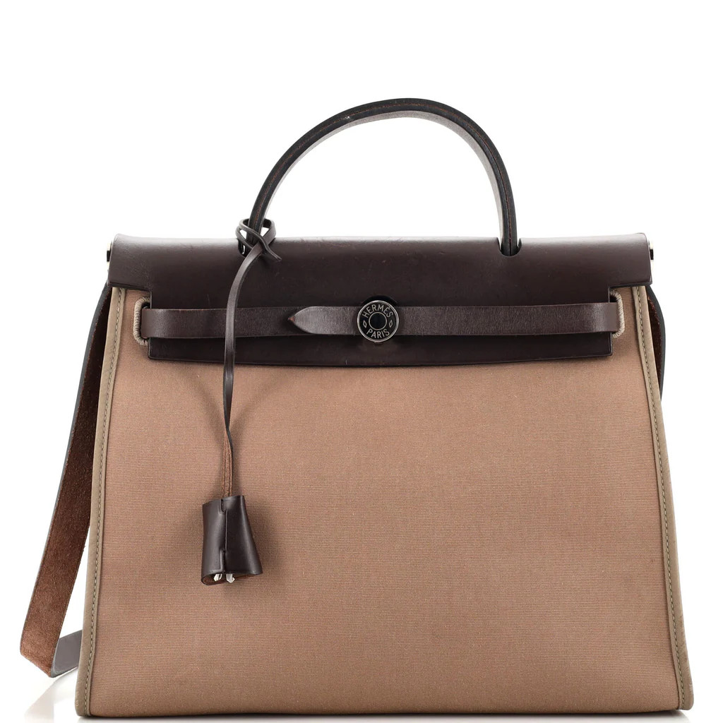 Herbag Zip Leather and Toile 31 | Rebag