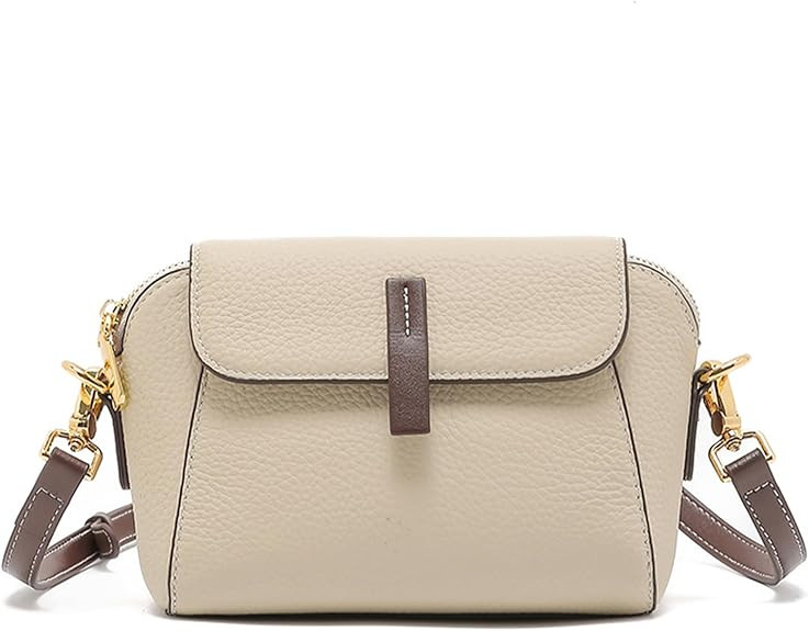 imeetu Genuine Leather Crossbody Bag for Women with Removable Adjustable Strap, Shoulder Purse | ... | Amazon (US)