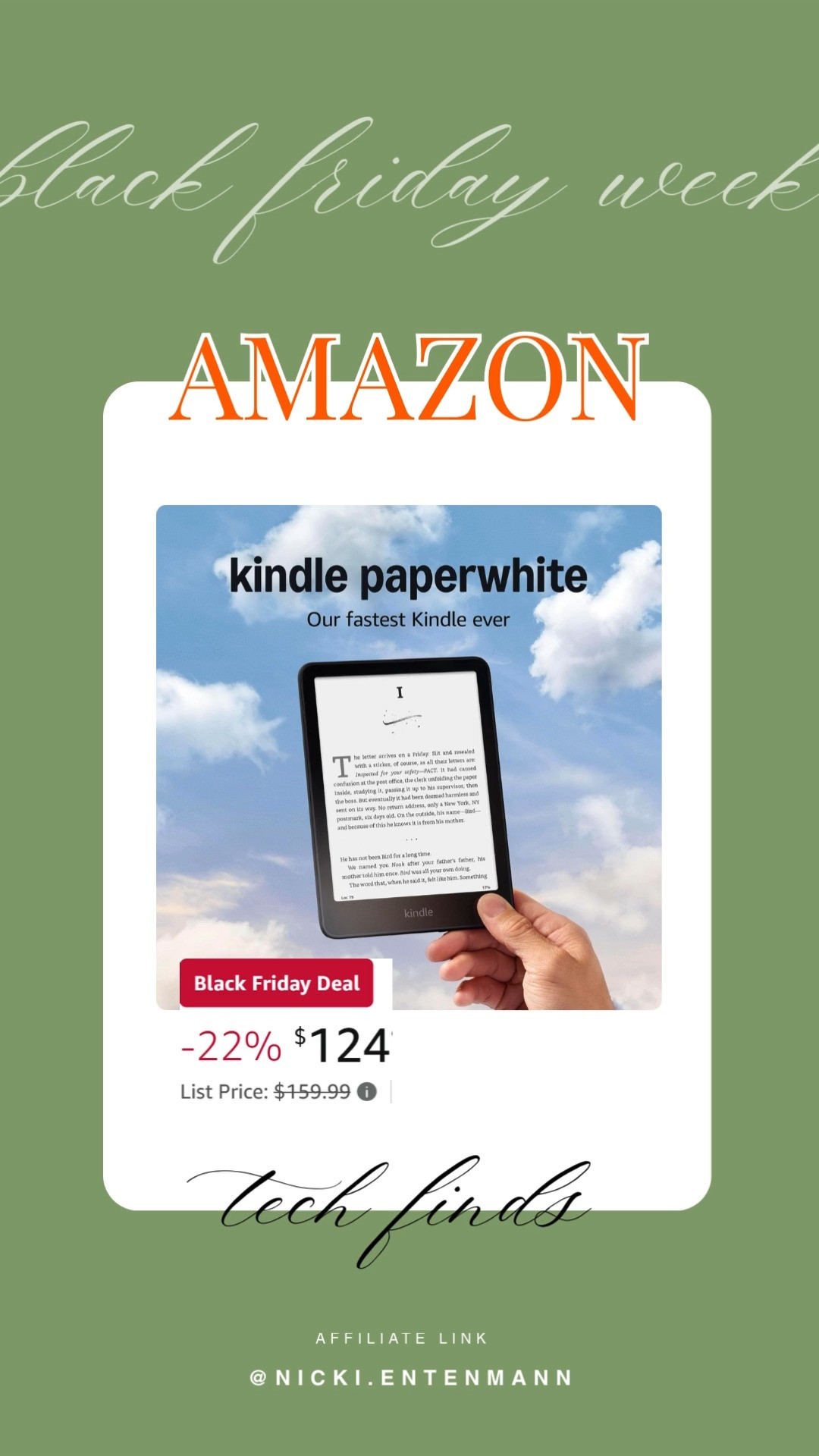The Kindle Paperwhite 16GB brings endless stories and crisp reading comfort to every adventure in words. #KindlePaperwhite #EReaderLife #DigitalLibrary #BookLoversTech #ReadingEssentials #PortableStories #LiteraryLifestyle #TechForReaders #PageTurnerDevice #SmartReading 📚✨🌍
 

 #LTKHome #LTKSaleAlert #LTKTravel