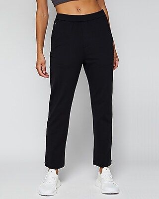 Fourlaps Mid Rise Cropped Stride Pant | Express