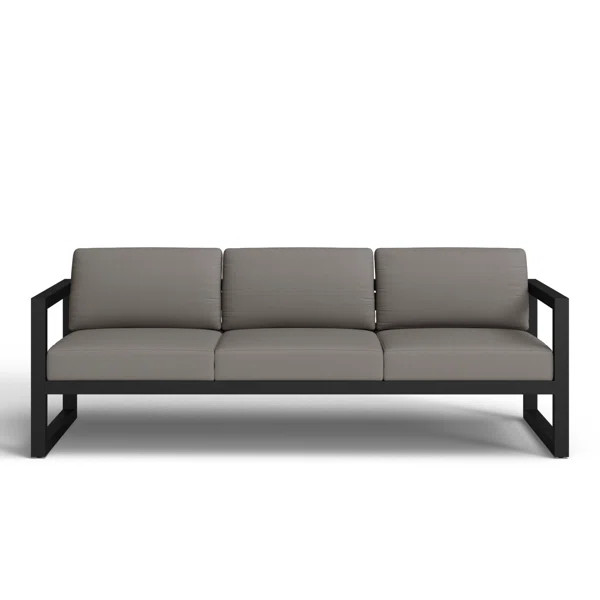 Smith 84.25'' Metal Outdoor Patio Sofa | Wayfair North America