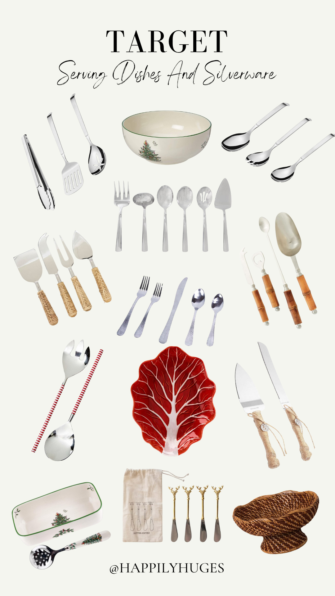 Be the host with the most this year and grab these serving dishes and silverware. 

 #LTKHoliday #LTKSeasonal #LTKHome