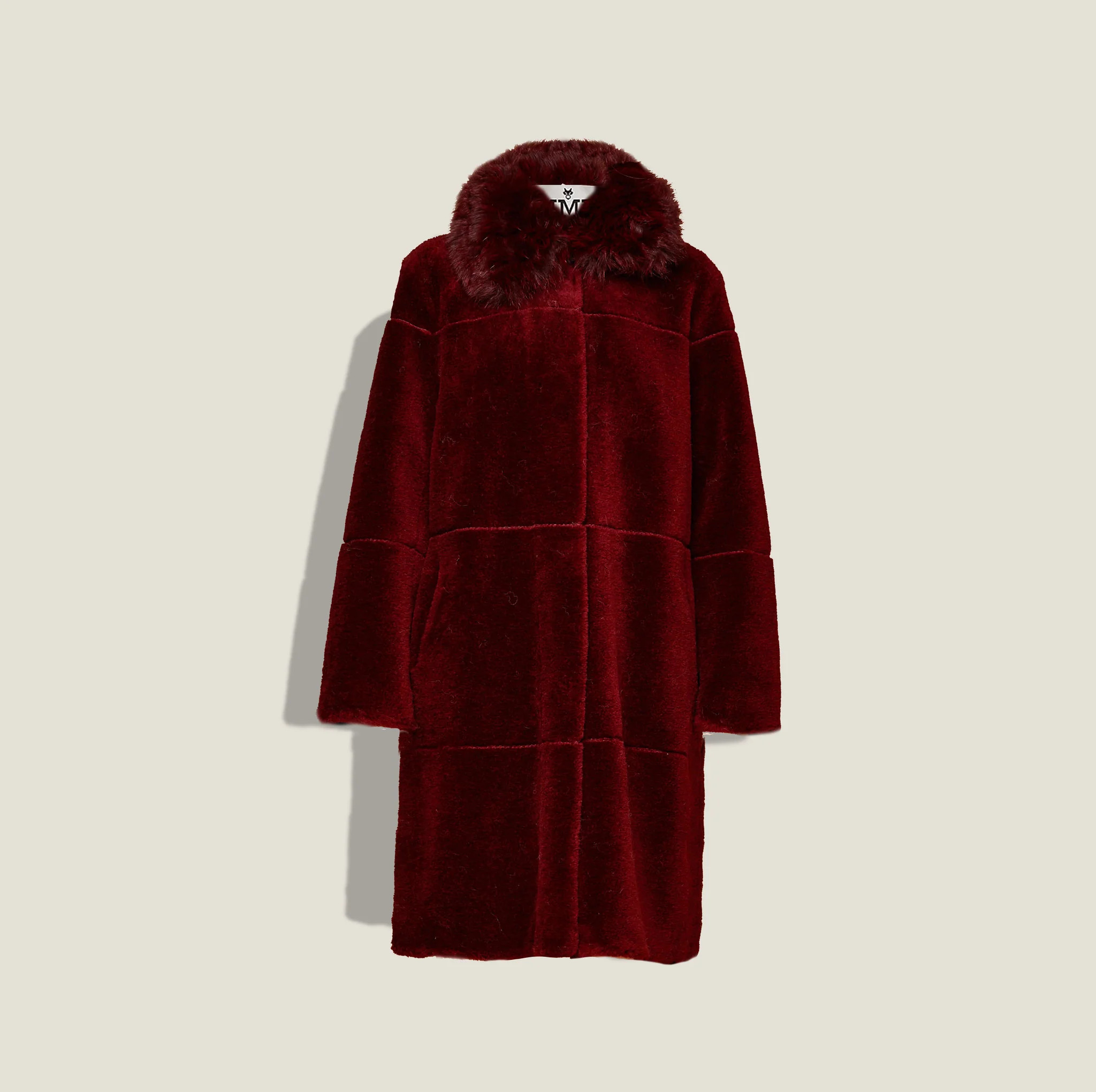 MME. TURLINGTON COAT - ROUGE | MME.MINK