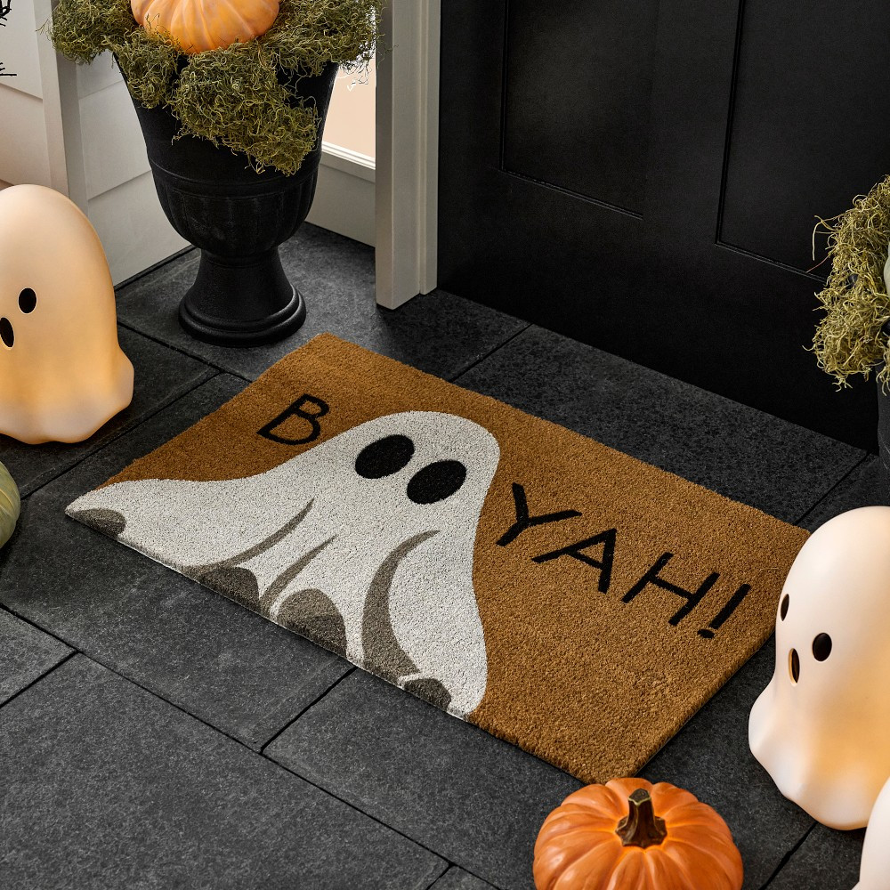 Williams Sonoma BOO Yah! Doormat | Williams-Sonoma