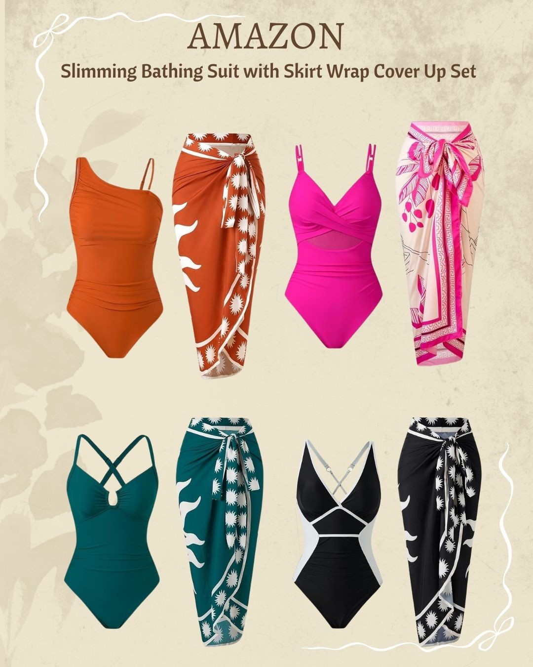 Amazon Bathing Suits, Bathing Suits with Skirts, Slimming Bathing Suits.

#Vacation  

 #LTKSpringSale #LTKSeasonal #LTKSaleAlert